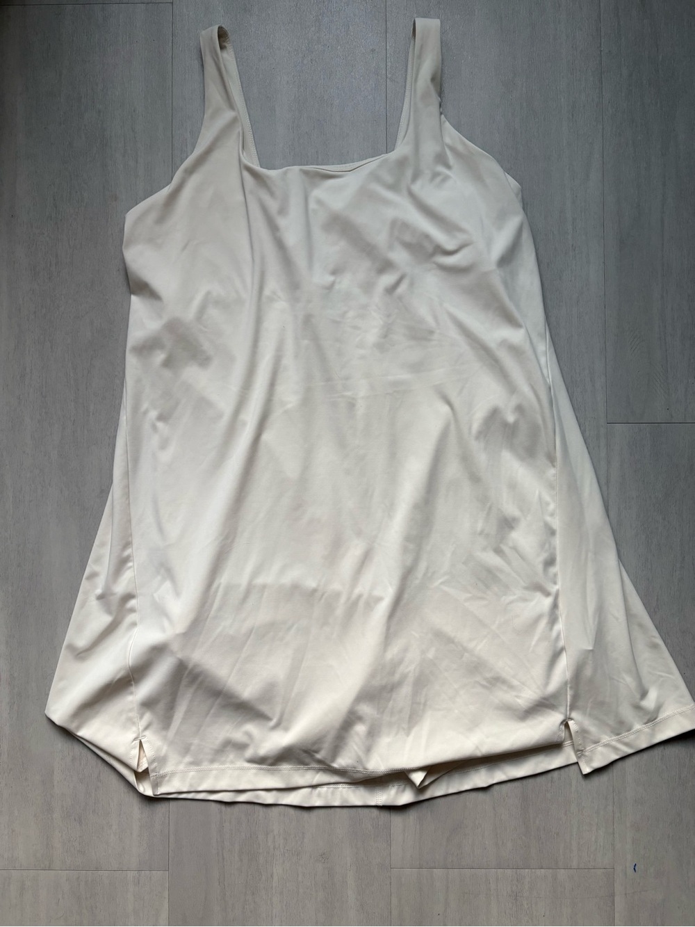 Old Navy White Athletic Workout Dress